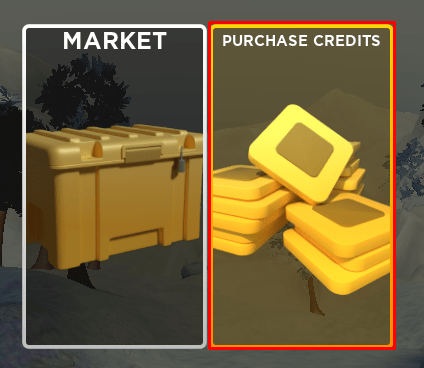 Rush Point purchase credits button