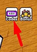 The Codes button in SELL BURGERS TO PROVE MOM WRONG