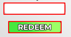 Sell KPop Demon Hunters and Prove Mom Wrong enter codes box and redeem button