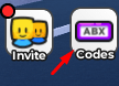 The "Codes" button in Sell Simpsons and Prove Mom Wrong