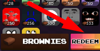 The Redeem button in SKENGINES RACING