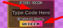 The code redeeming interface in SKENGINES RACING