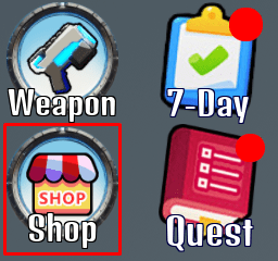 Skibidi Toilet Battle Boom shop button