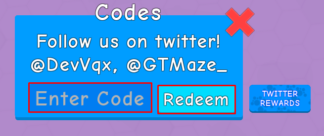 Soda Simulator X enter codes box