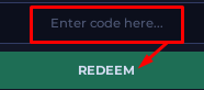 The codes section in Sorcerer Incremental