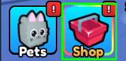 Speed Training shop button