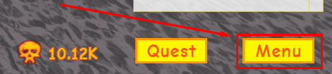 Super Power Training: Endless menu button