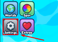 Surf Obby settings icon