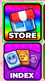 Store button in Survive LAVA for Brawlers