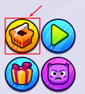 The Donation Game shopping basket icon