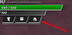 The home icon in The Lost Adventures