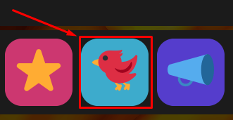 The bird icon in The Presentation Experience