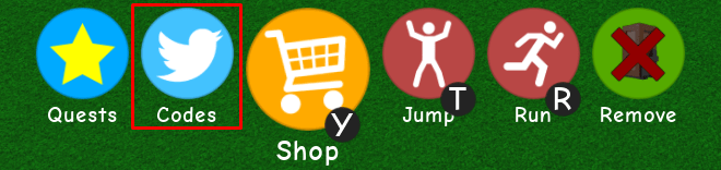 Tix Factory Tycoon codes button