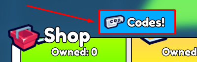 Trampoline Training codes button