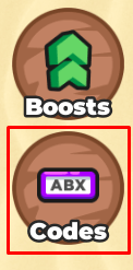 Treasure Hunt Simulator 2 codes button