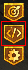 TRENCH: WW1 codes button