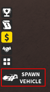 Ultimate Driving spawn vehicle button