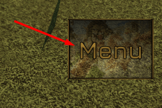 The Menu button in Untitled Attack on Titan