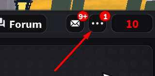 The three dots in Vorton