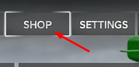 SHOP button in Warfare