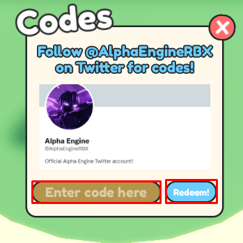 Wheat Farming Simulator enter codes box