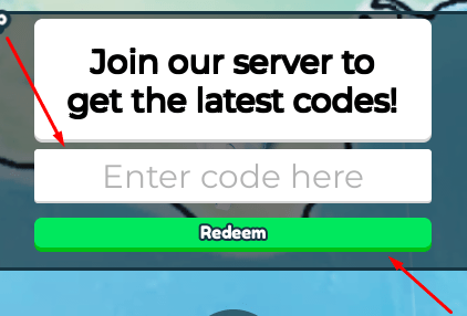 The Enter code here box and Redeem button in WorldGuessr