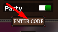 The code redeeming interface in Z Piece