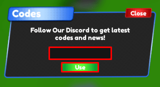 Zombie Army Simulator enter codes box