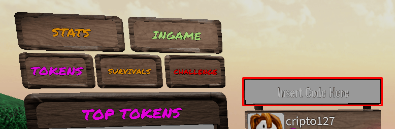 Zombie Madness Tower Defense enter code box