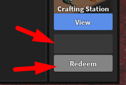 The code redeeming interface in Zyleak's MM2