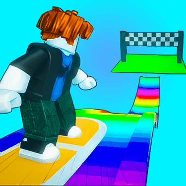Obby But You're on a Hoverboard