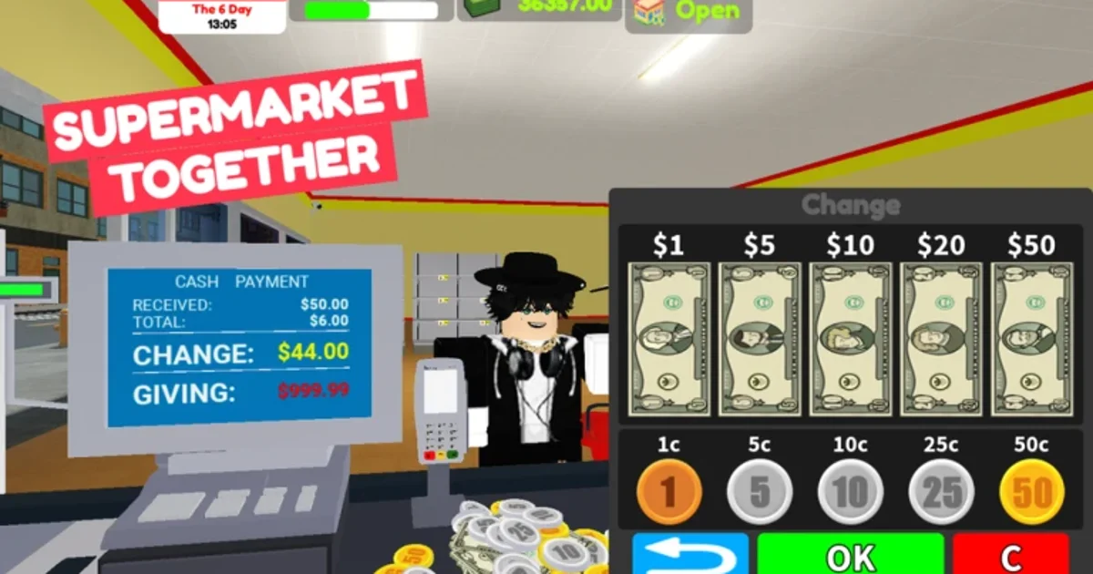 Supermarket Together Roblox codes